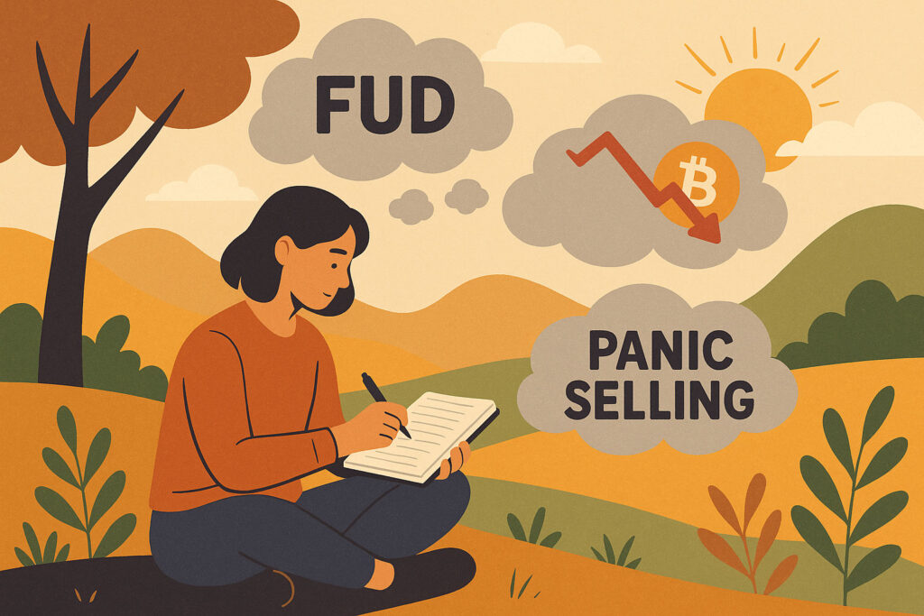 How Journaling Reduces FUD and Panic Selling